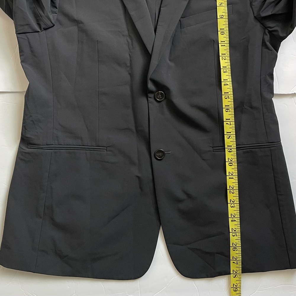 Theory Charcoal Wool Blend Jacket - Picture 5 of 7